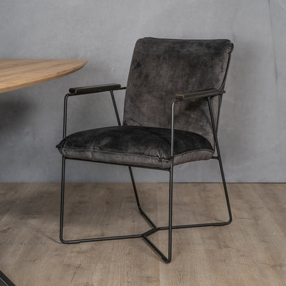 Eetkamerstoel Jack Antraciet