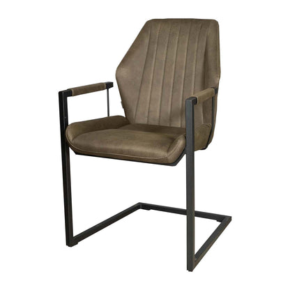 Eetkamerstoel Vera | Army Microvezel