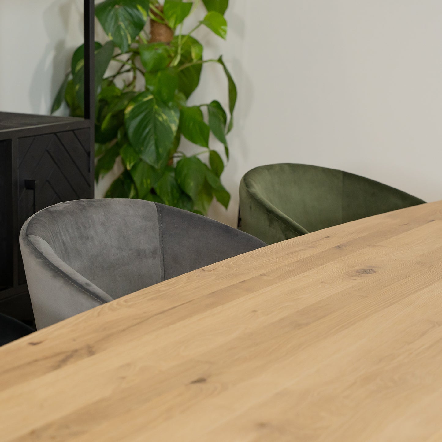 Eetkamerstoel Wave | Fluweel Grijs