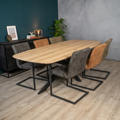Eettafel Mia | Eikenhout | Basic