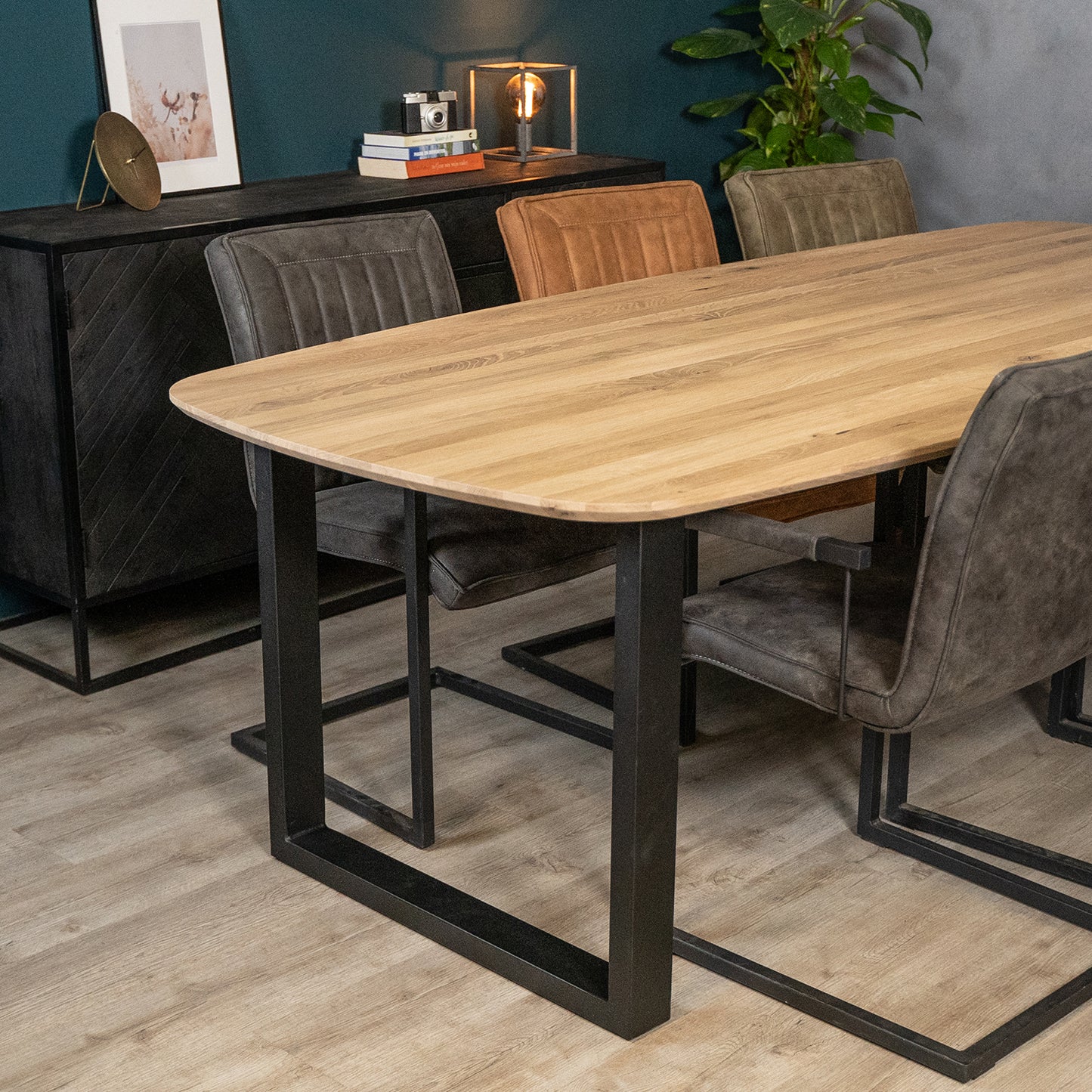 Eettafel Mia | Eikenhout | Basic