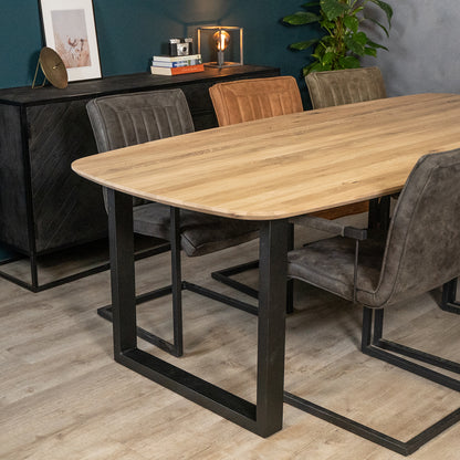 Eettafel Mia | Eikenhout | Basic