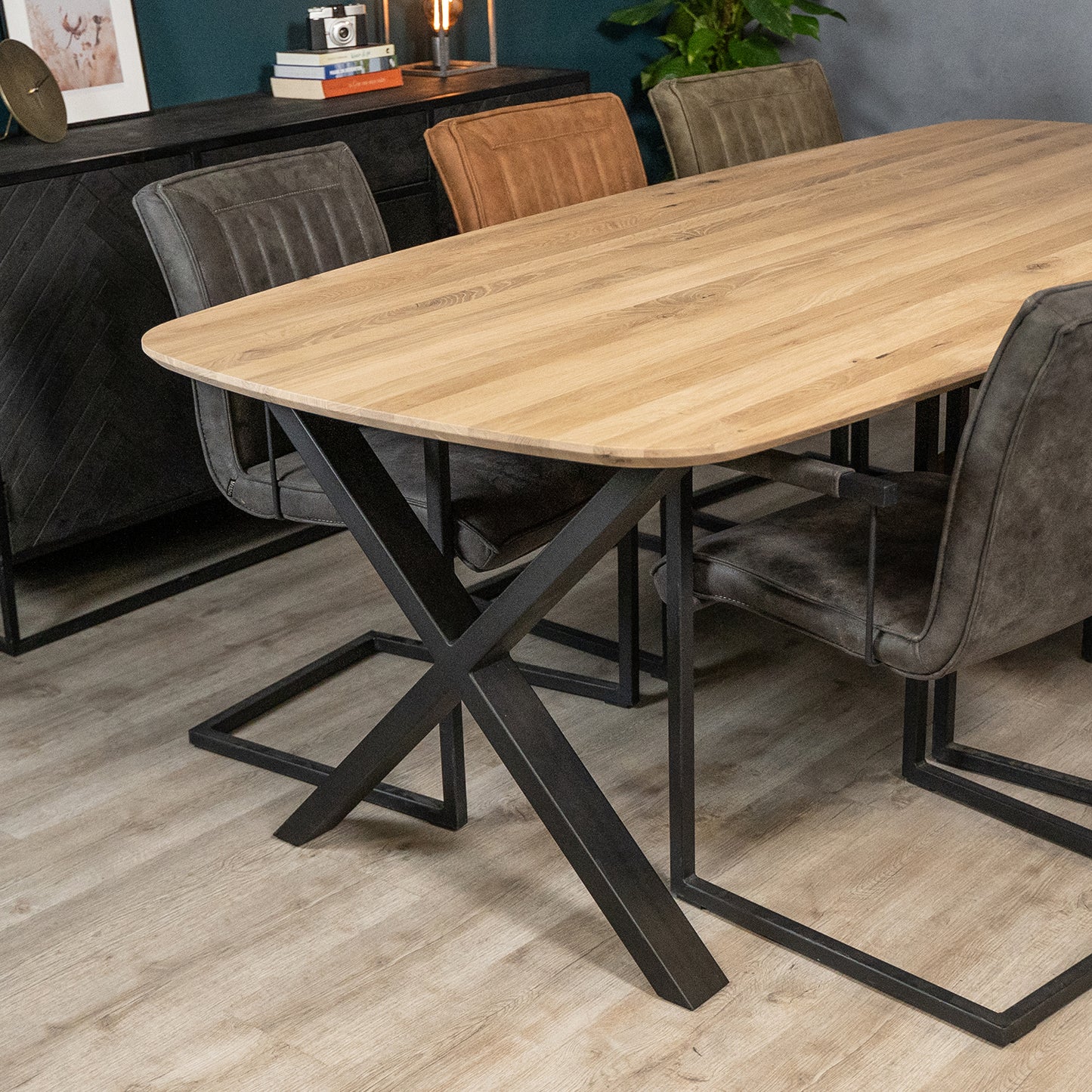 Eettafel Mia | Eikenhout | Basic
