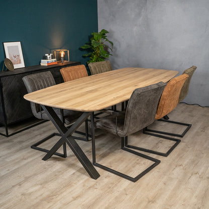 Eettafel Mia | Eikenhout | Basic