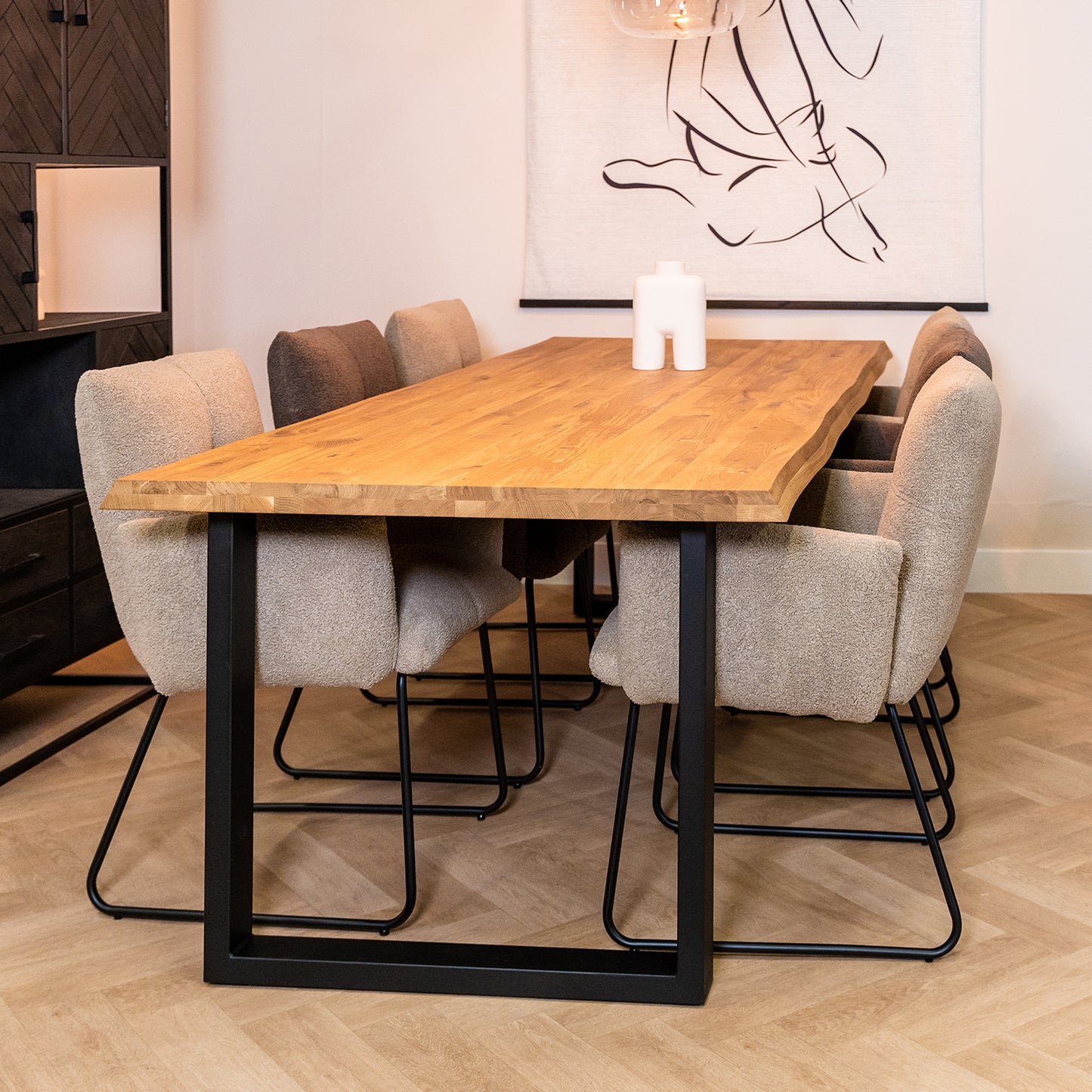 Eettafel Thorben | Eikenhout | Geolied