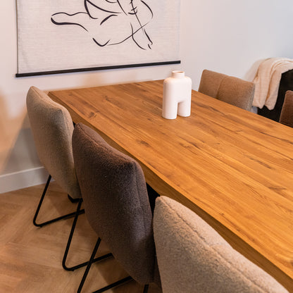 Eettafel Thorben | Eikenhout | Geolied