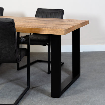 u poot mangohout tafel