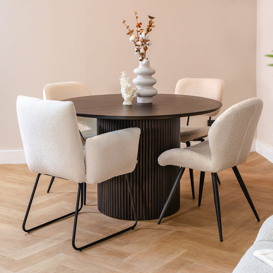 Eettafel Congo | Walnoot Mangohout