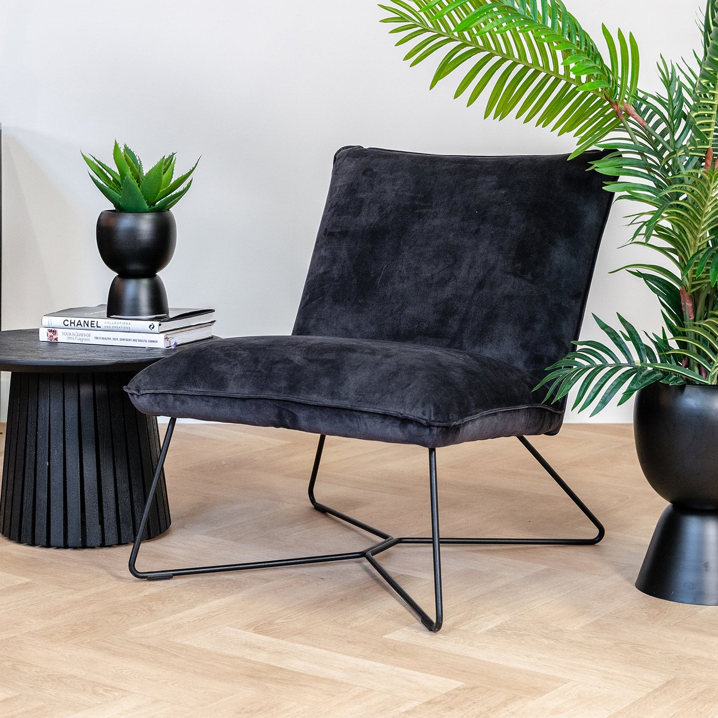 Fauteuil Jari Antraciet