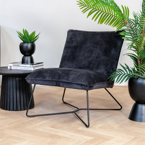 Fauteuil Jari Antraciet