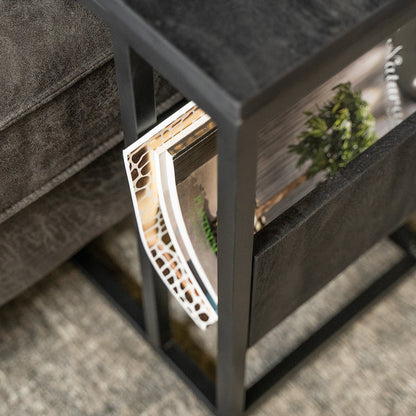 Laptoptafel Yara | Zwart Mangohout