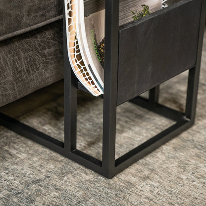 Laptoptafel Yara | Zwart Mangohout