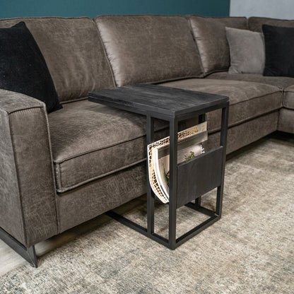 Laptoptafel Yara | Zwart Mangohout