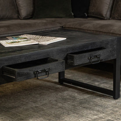 Salontafel Britt | 2 Lades | Black