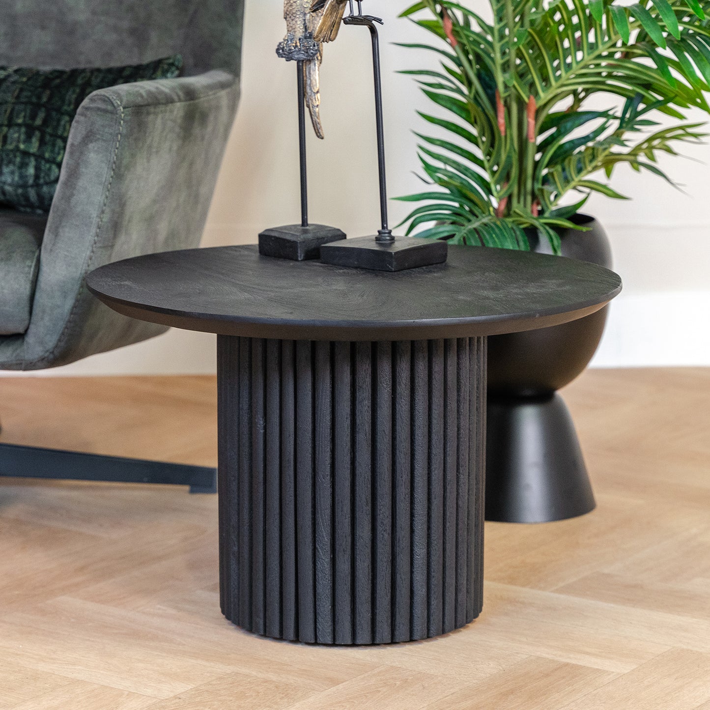 Salontafel Congo | Zwart Mangohout