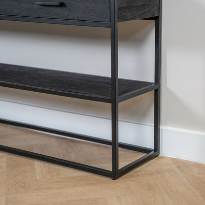 sidetable zwart metalen frame