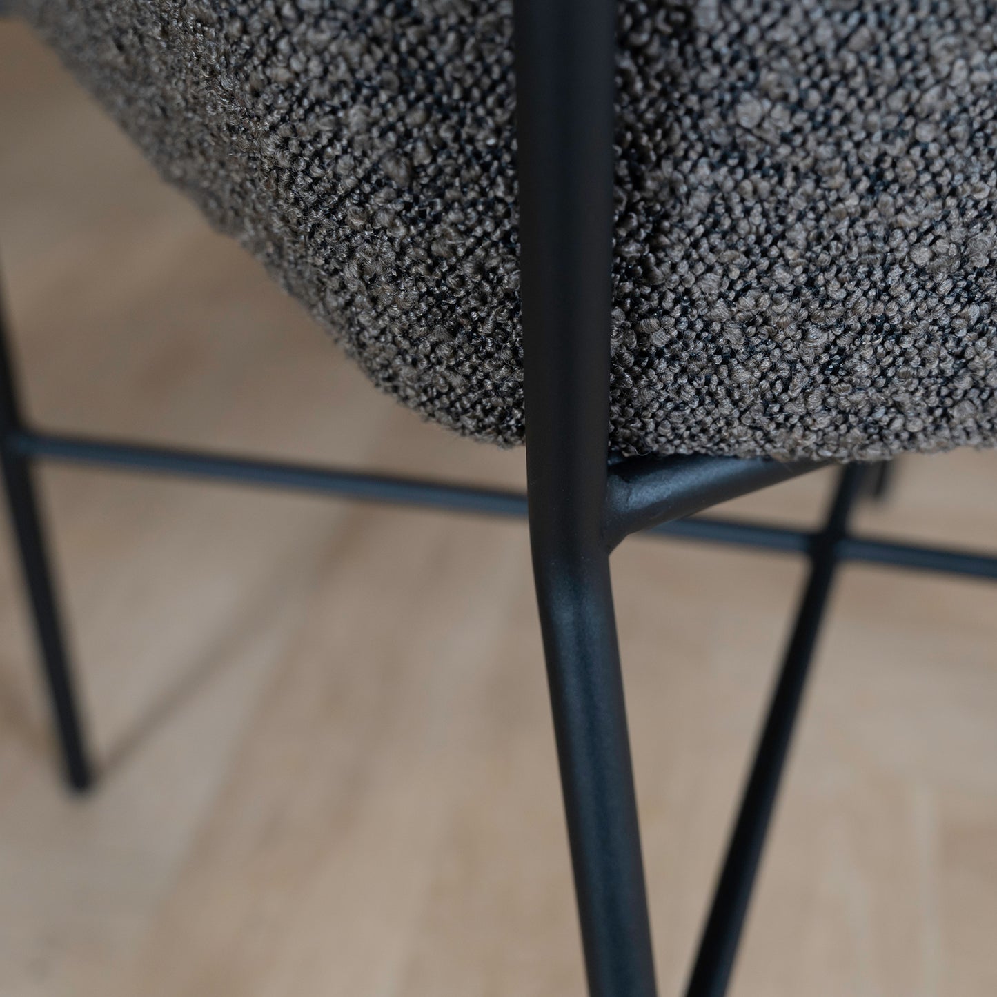 Eetkamerstoel Argos | Pearl Bouclé