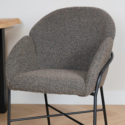 Eetkamerstoel Argos | Mouse Bouclé