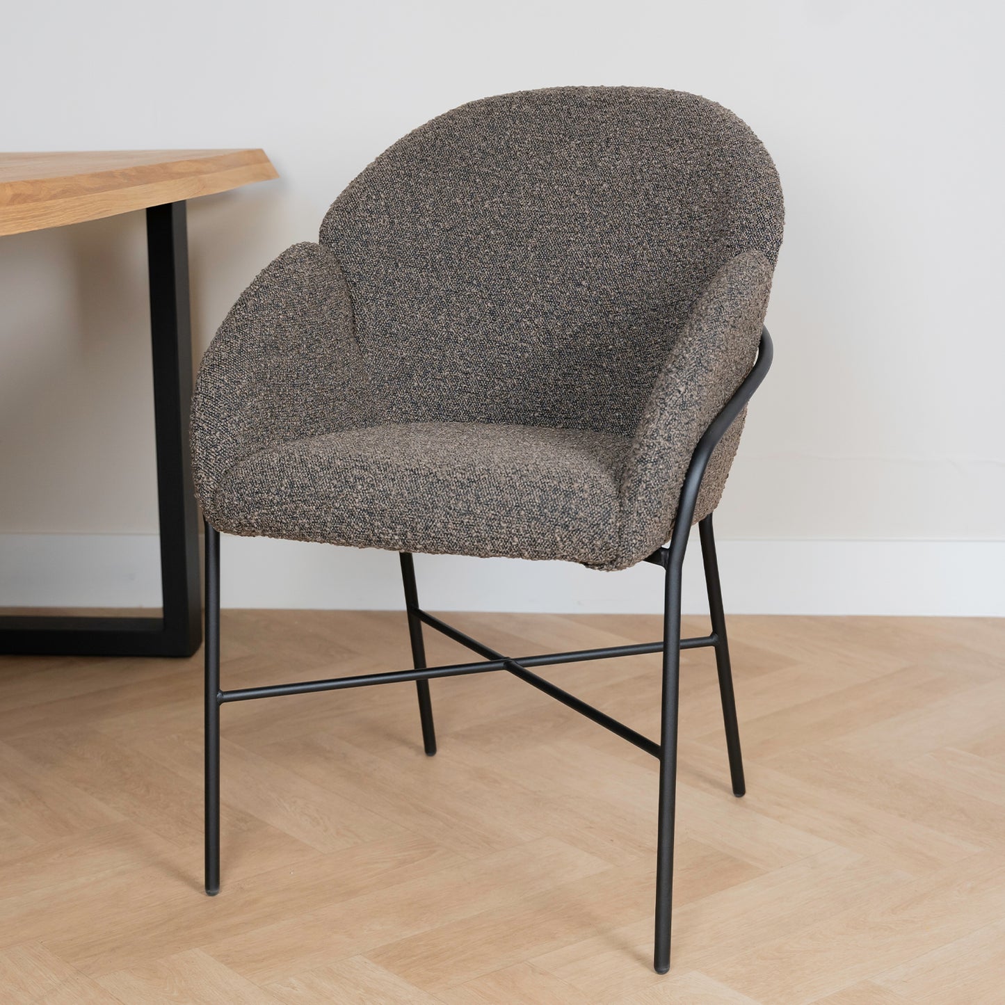 Eetkamerstoel Argos | Mouse Bouclé