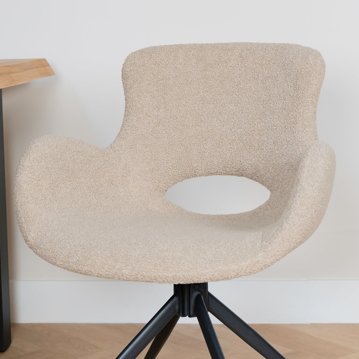 Eetkamerstoel Campo | Licht Bruin | Draaibaar