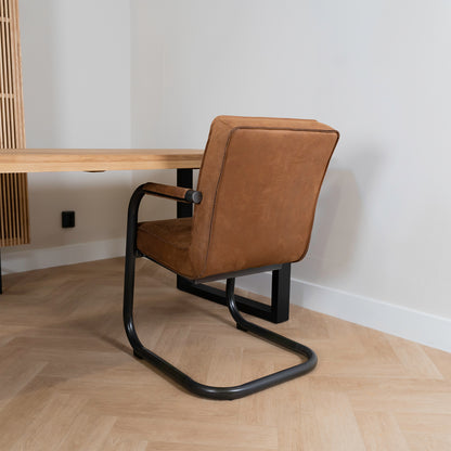 Eetkamerstoel Volano Cognac
