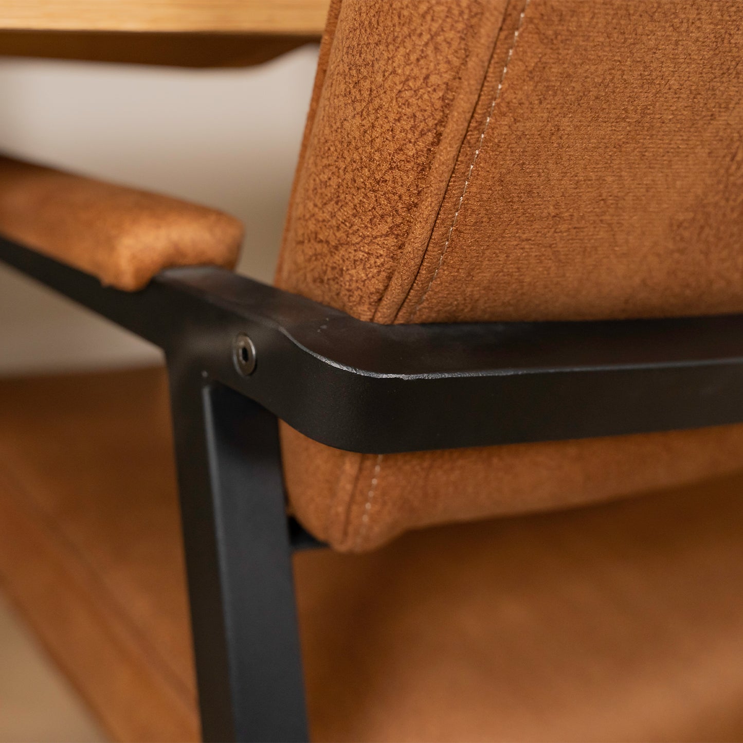 Eetkamerstoel Bodie | Cognac Microvezel