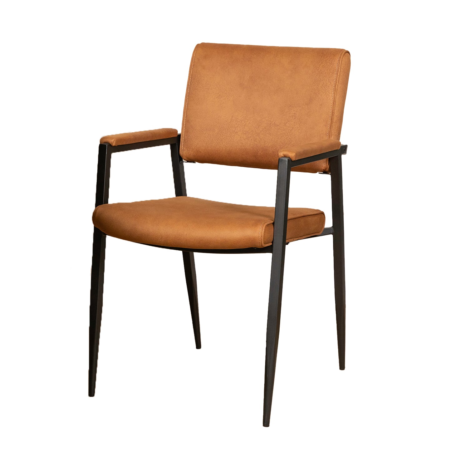 Eetkamerstoel Bodie | Cognac Microvezel