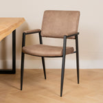 Eetkamerstoel Bodie | Sand Microvezel