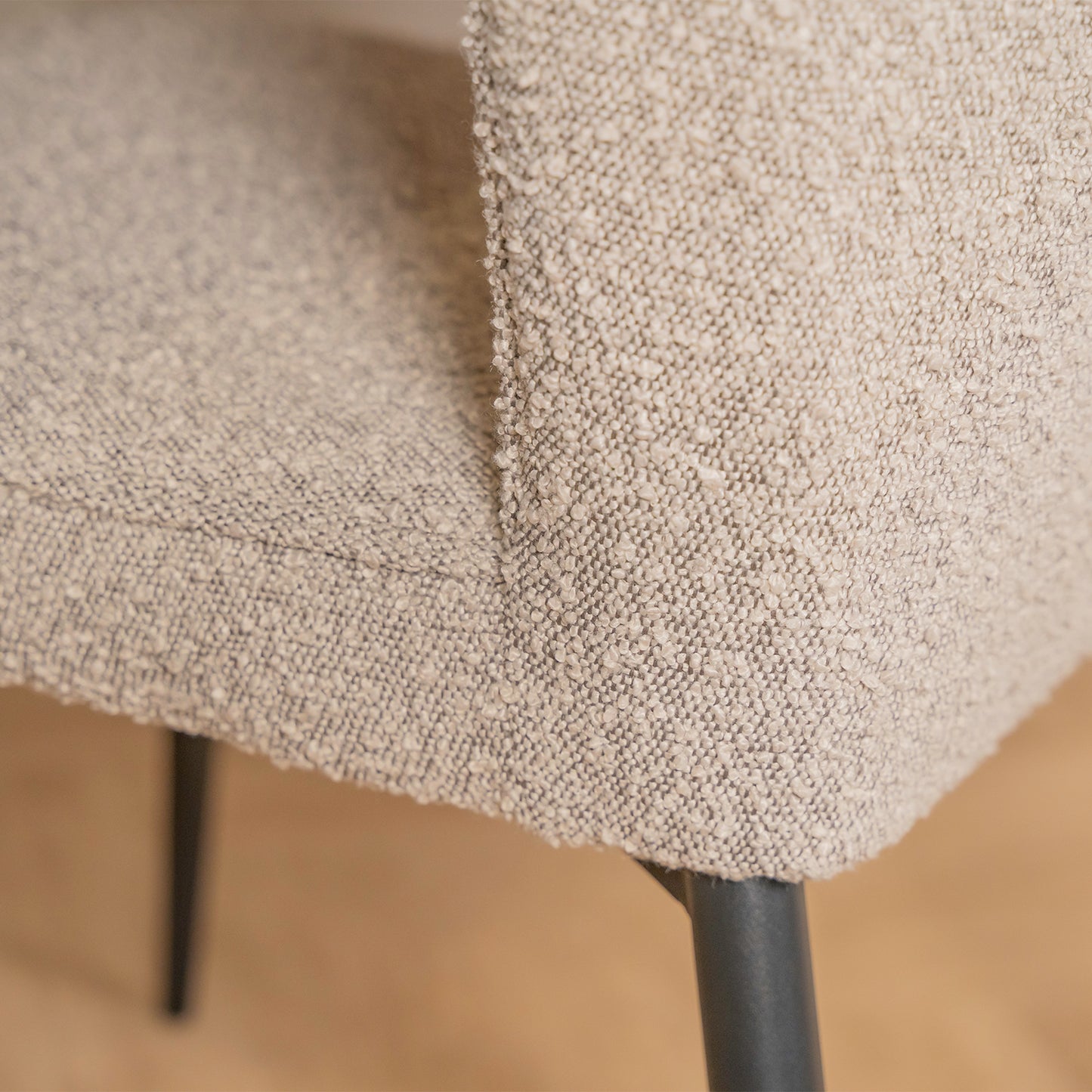 Eetkamerstoel Fourty | Pearl Bouclé