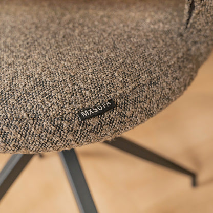 Eetkamerstoel Yara | Pearl Bouclé