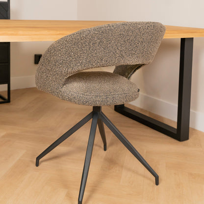 Eetkamerstoel Yara | Mouse Bouclé