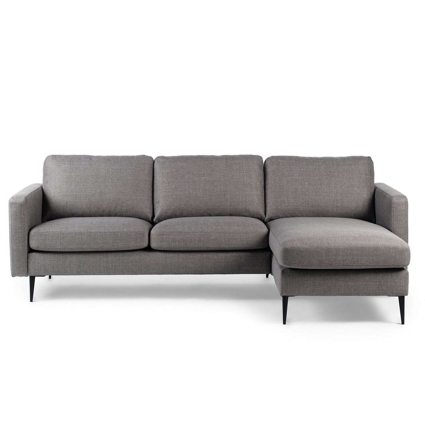 Hoekbank Denton | Taupe Woven | Longchair L+R