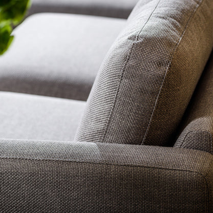 Hoekbank Denton | Taupe Woven | Longchair L+R