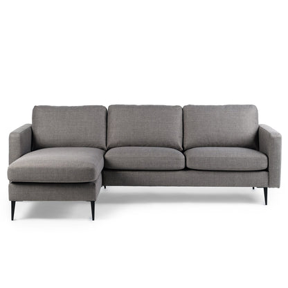 Hoekbank Denton | Taupe Woven | Longchair L+R