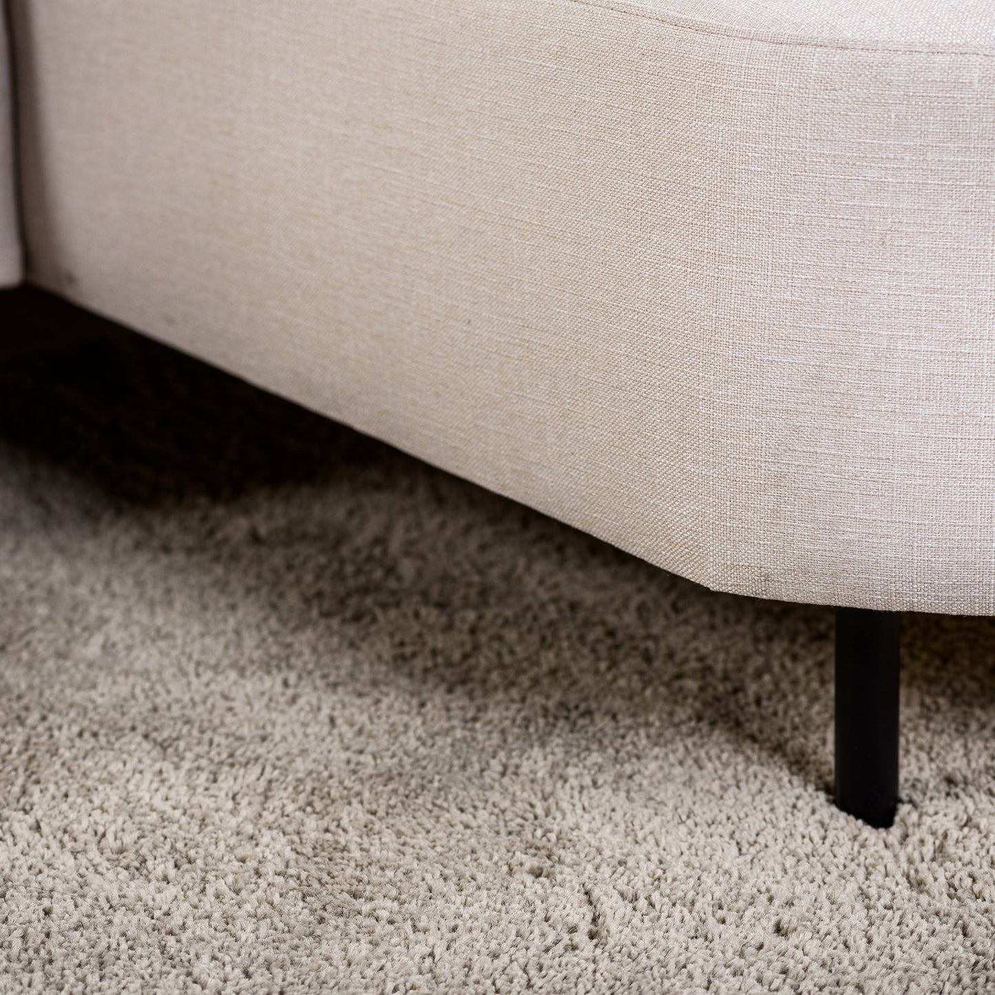 Hoekbank Rogers | Beige Urban | Longchair L+R