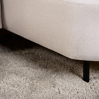 Hoekbank Rogers | Beige Urban | Longchair L+R