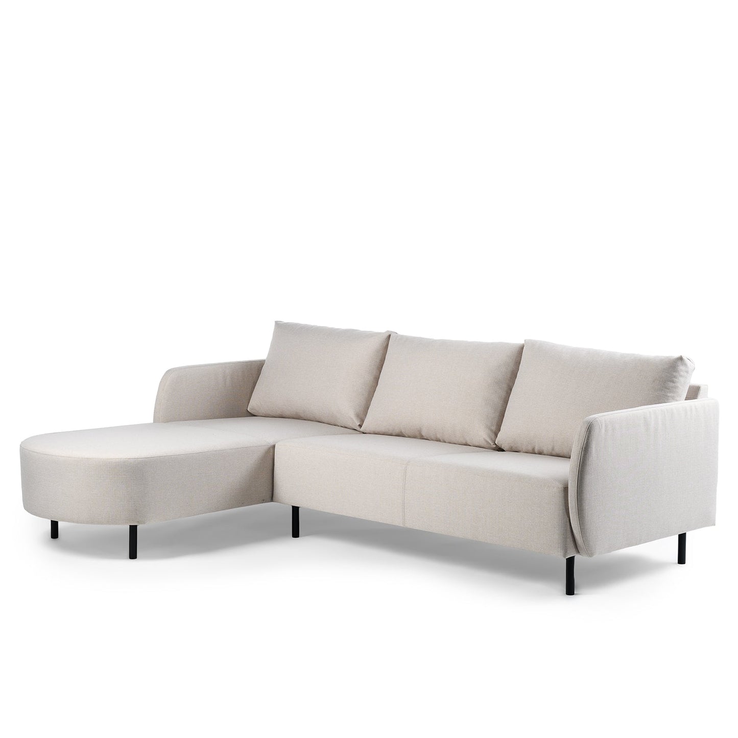 Hoekbank Rogers | Beige Urban | Longchair L+R