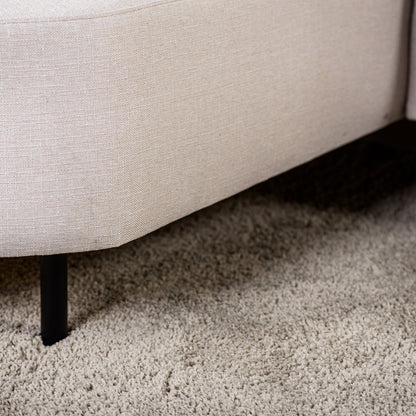 Hoekbank Rogers | Beige Urban | Longchair L+R