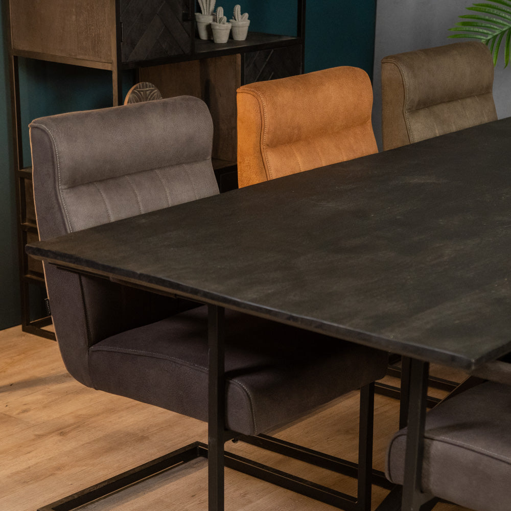 eetkamerstoelen kopen microvezel in verschillende kleuren