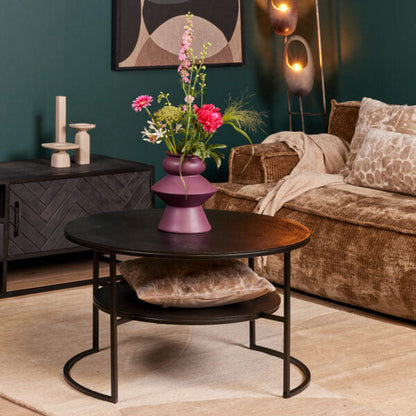 Salontafel Lecia | Zwart Goud