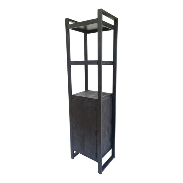 Boekenkast Britt Black | 1 deur