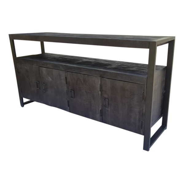 HOCSOK Sideboard, Küchenschrank mit 2 Schubladen und 3 Türen HOCSOK Sideboard, Küchenschrank mit 2 Schubladen und 3 Türen