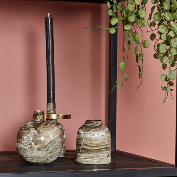 Boekenkast Liv Black 1 deur