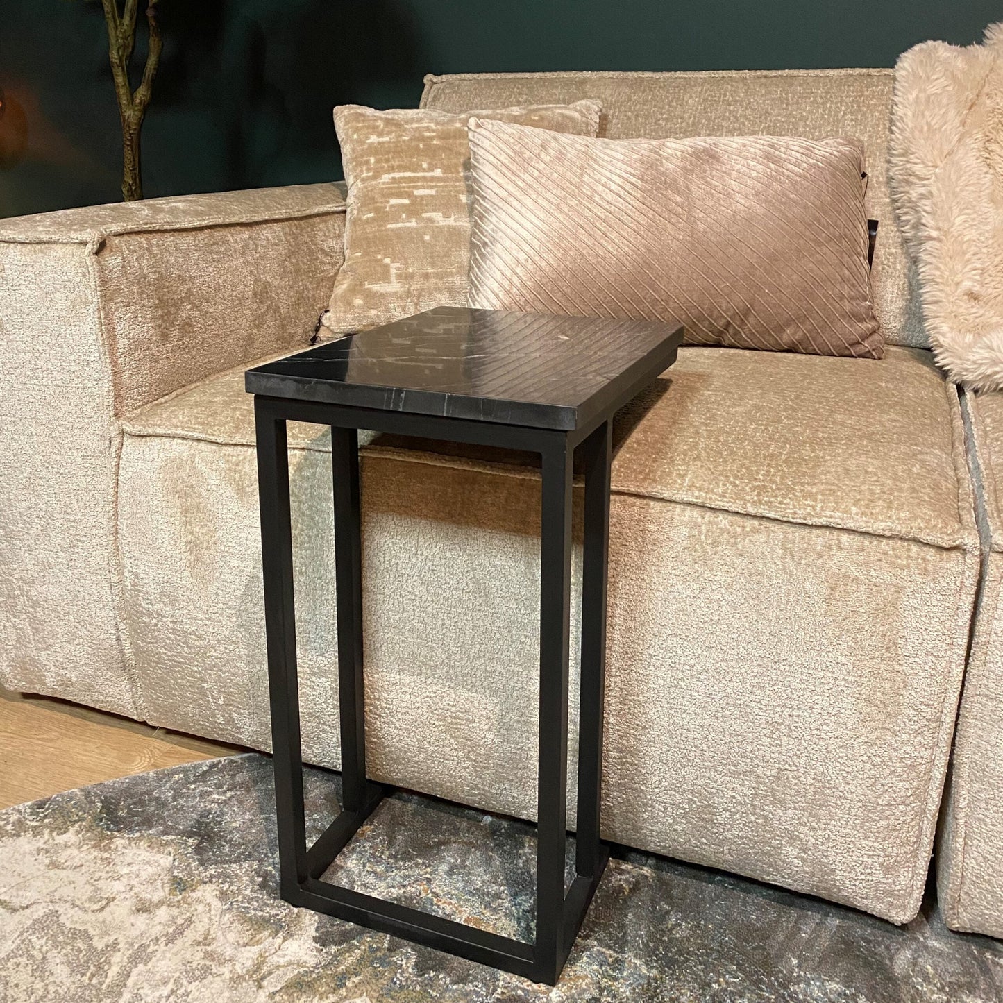 Laptoptafel Nova | Zwart Marmer