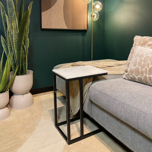 Laptoptafel Nova | Wit Marmer