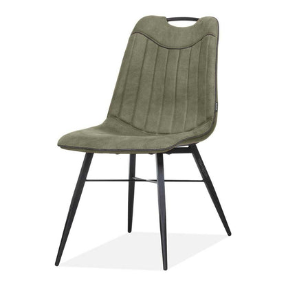 groene eetkamerstoel trofee army