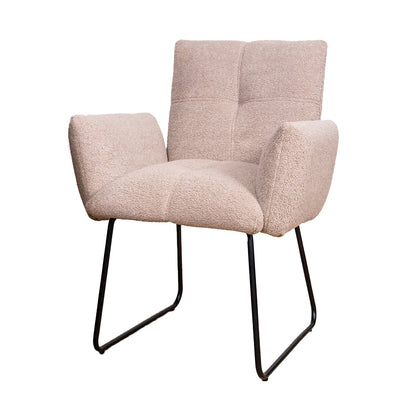 licht bruine teddy stof