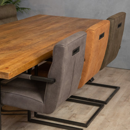 eetafel zeus mangohout