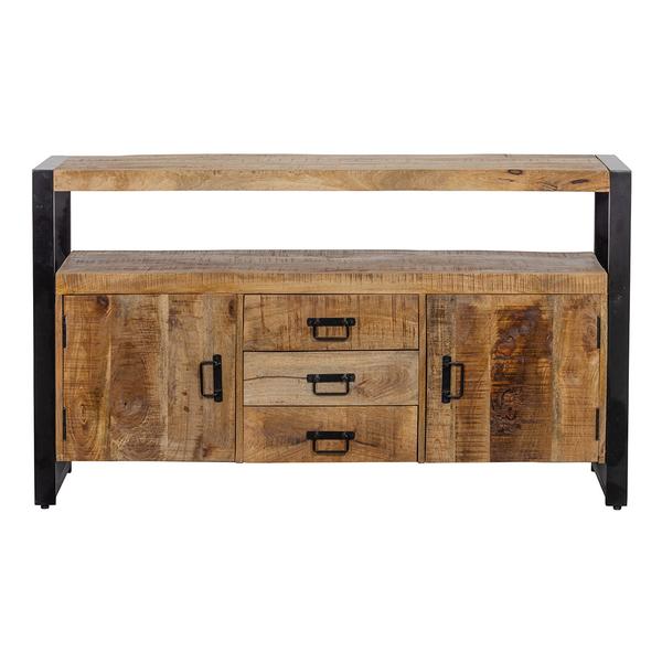 Dressoir Britt | 2 deuren 3 lades | Mangohout | NIEUW