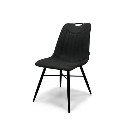 donker grijze eetkamerstoel trofee